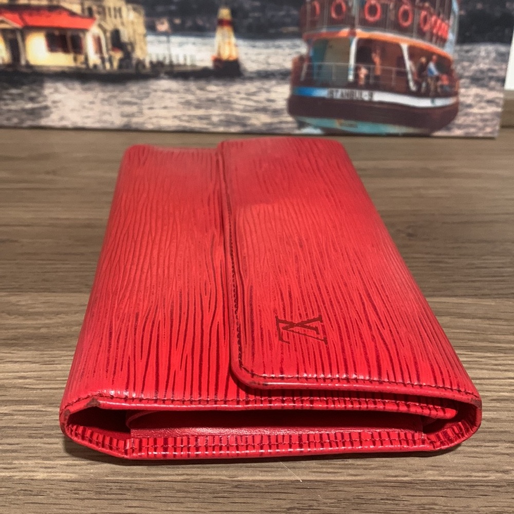 ❤️Sold❤️Louis Vuitton Epi Leather Porte Trésor International Wallet - Picture 6 of 13